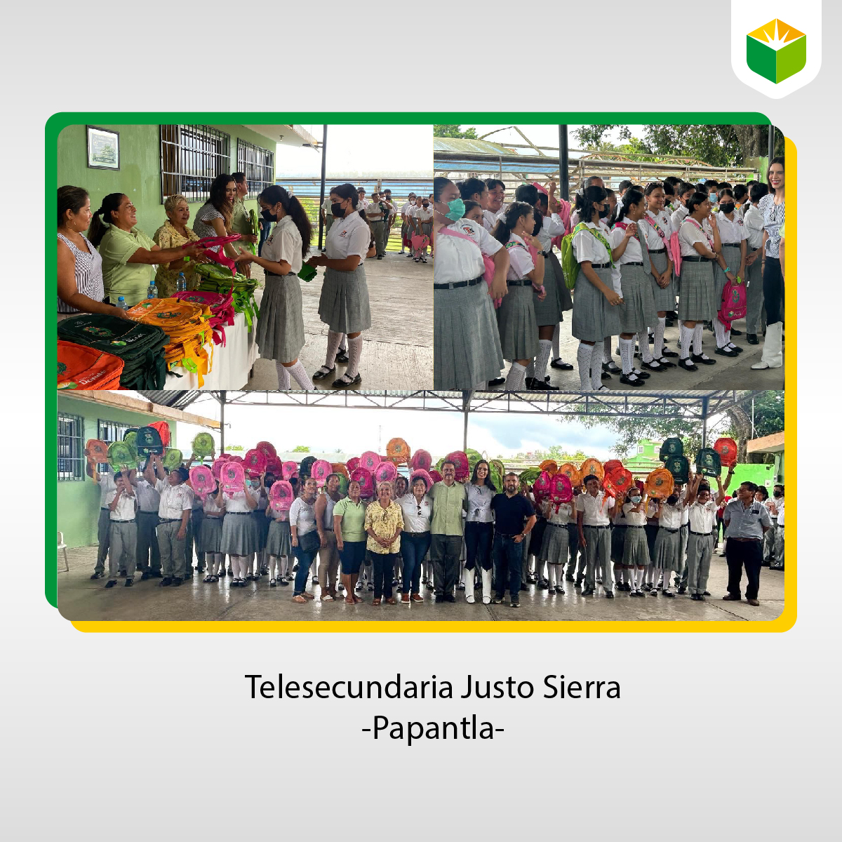 dondeempenos's tweet photo. En este cierre de curso, niños y jóvenes de Veracruz y Estado de México disfrutan de nuevas mochilas. Todo esto es gracias a tus empeños, ¡Ayudar nunca fue tan fácil!🔰 #DonacionesEnEspecie #Mochilon https://t.co/X0HNUIJgTw