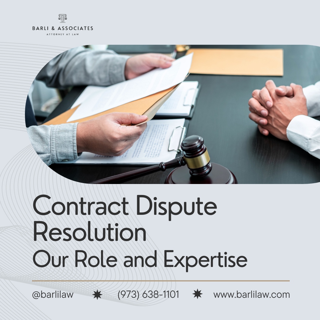 Barlilaw_nj's tweet image. Smart Solutions for Contract Disputes: Expert Guidance, Quick Resolutions. Free Consultation - 973-638-1101.

📞 (973) 638-1101
📠 (201) 326-5176
📧 office@https://l8r.it/rYmk
🌐 barlilaw.com 

#BarliLaw #LawFirm #ContractDispute #LegalDispute #BusinessLaw #ContractLaw