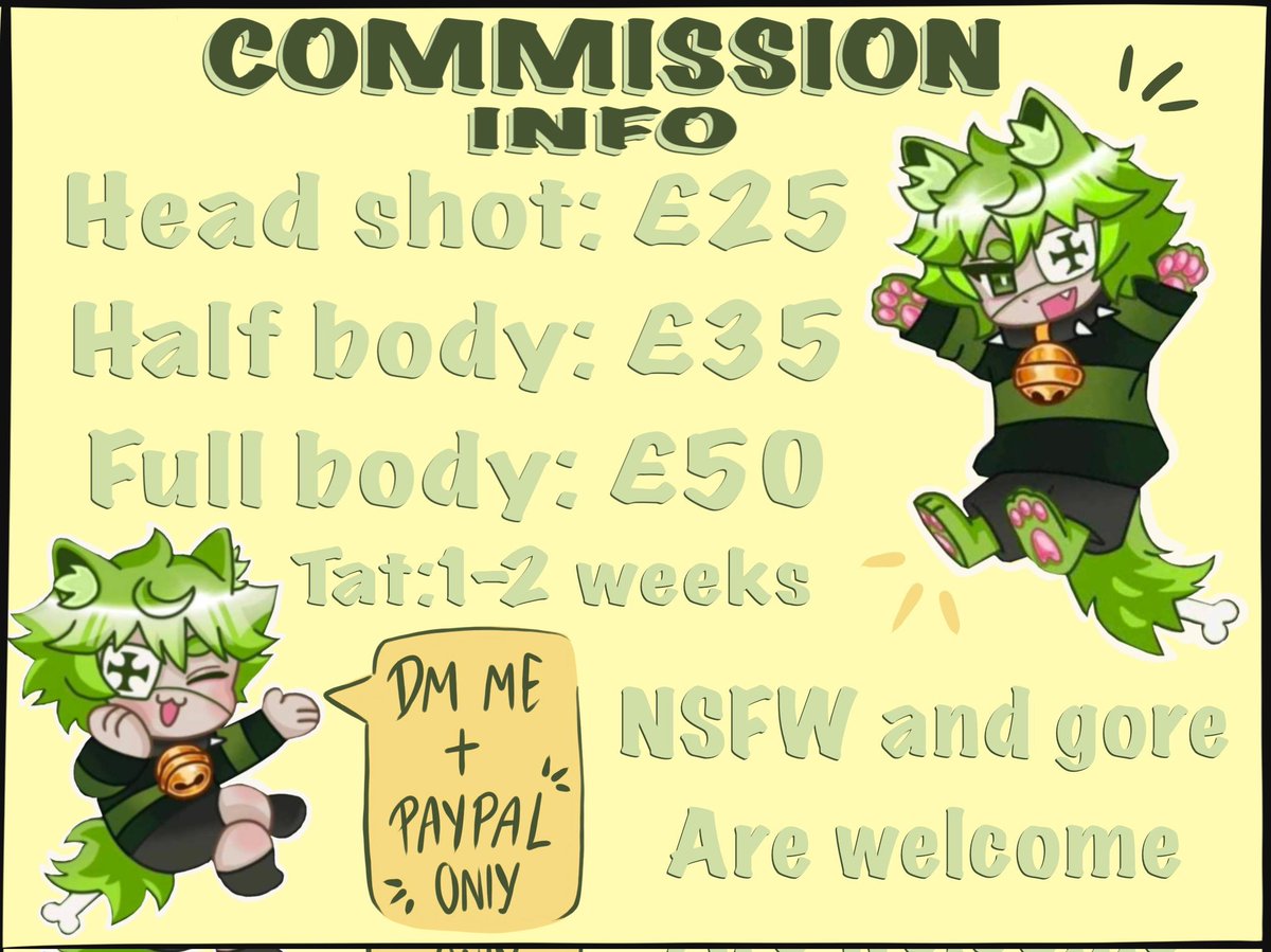 COMMISSIONS OPEN tweet media