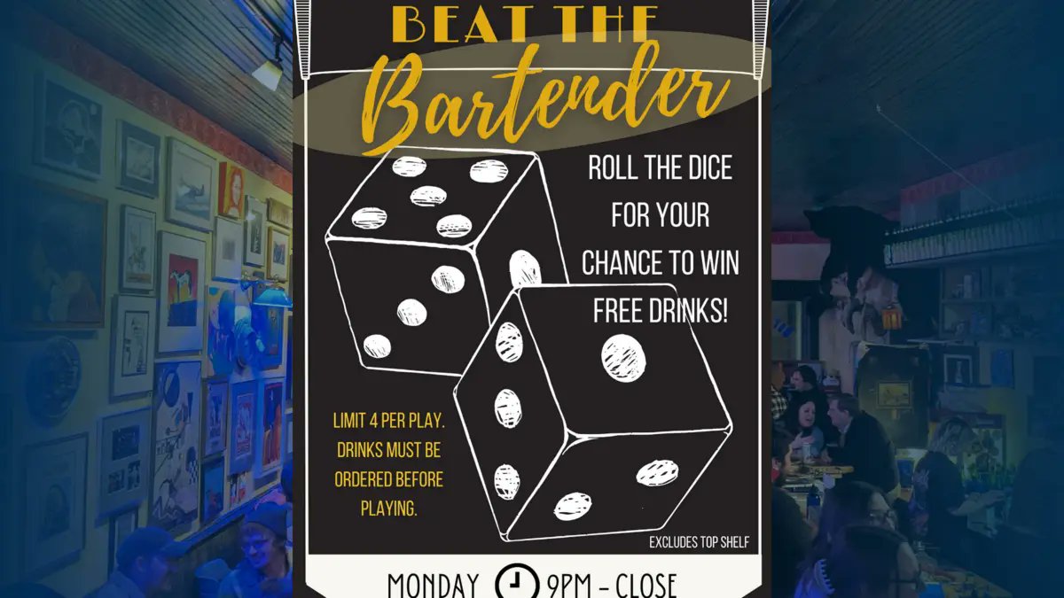 Supporting local businesses starts with knowing what they've got going. SavorMinot makes it easy. Here's an example:

Monday: Pulltab Happy Hour &amp; Beat the Bartender!
savorminot.com/happening/mond…