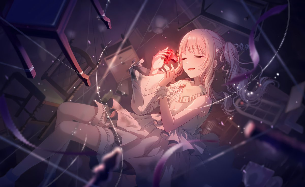 プロセカ #暁山瑞希 #黒の雑多画像加工 1枚目オリジナル、以降画像加工