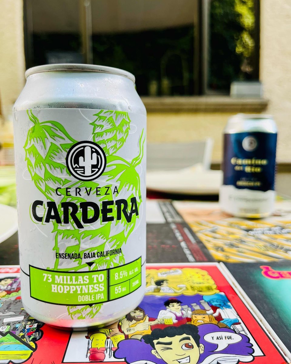 #73MillasToHoppynes #DobleIpa #CervezaCardera #Ensenada

#Cerveza #CervezaArtesanal #Bier #Cervesa #Biere #Birra #Cerveja #Beer #CraftBeer