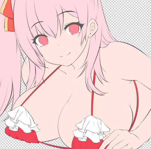 [wip]7月マコちゃんは水着ねそべり～～～
自発的に差分作るのは楽しいけど、作るのだって言われるとウッてなる不思議なやつ 