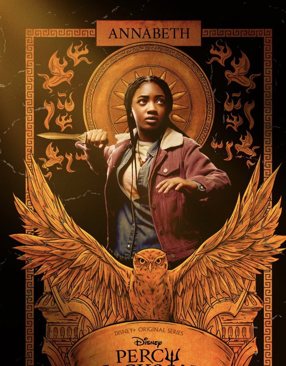 updatespercy's tweet photo. Still thinking about the trio posters we got yesterday from #PercyJackson &amp; The Olympians. https://t.co/dPnxATBN7R