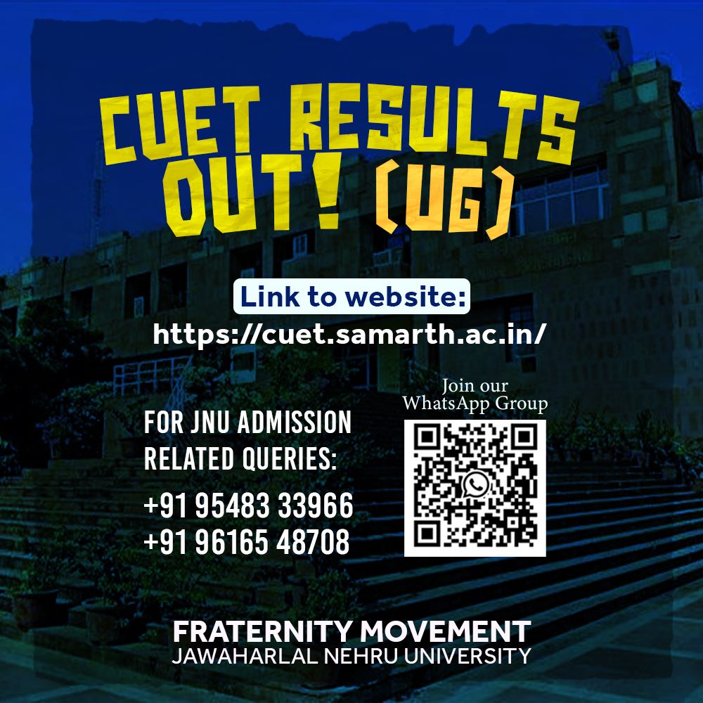 Fraternity Movement JNU tweet media