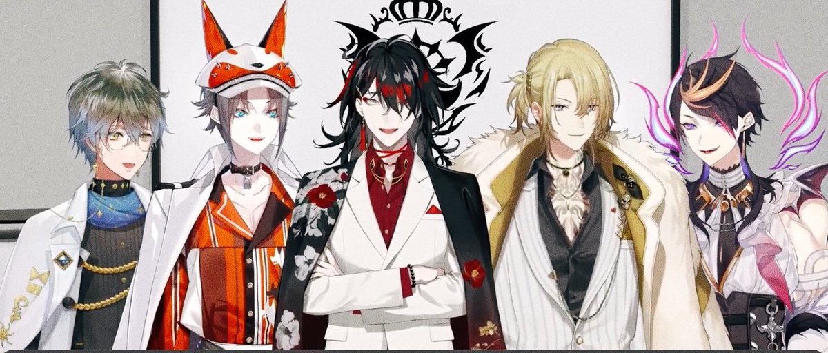 Cr0wnie_s4n's tweet photo. I love you so much boys, Luxiem will forever be 5! ❤️🧡💛💙💜 https://t.co/r8qnBcJRnd