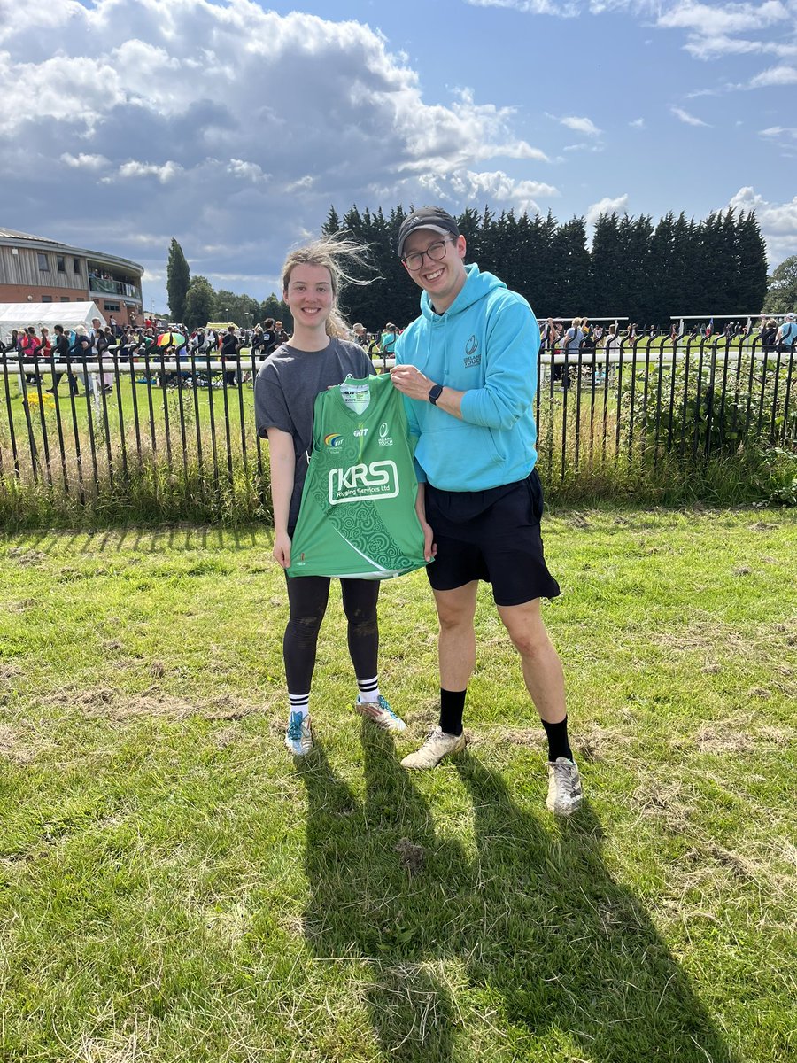 alexmurphyPT's tweet photo. An absolute pleasure to be away with @irishtouchrugby at the 2023 FIIT Atlantic Cup - hectic few days but what an experience providing physio cover for these amazing young athletes 🏉 @aine_rowe1 https://t.co/OXdy76biNE
