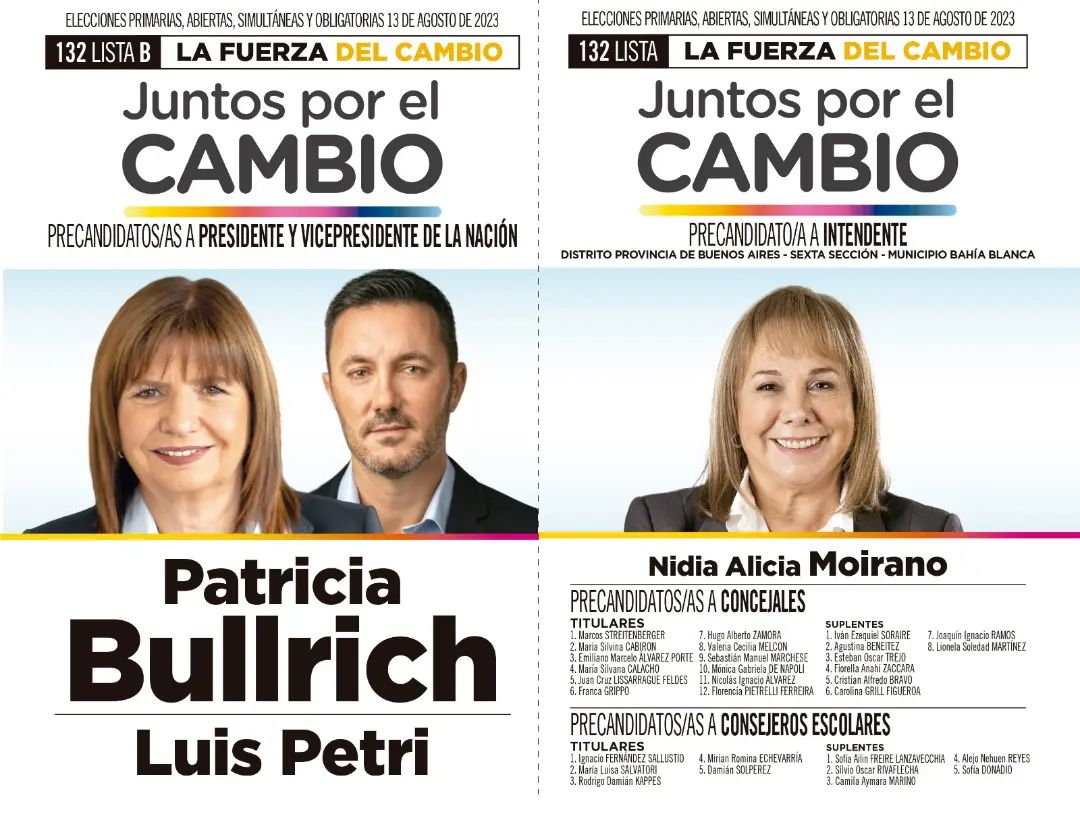 Es un gran orgullo acompañar a <a href="/PatoBullrich/">Patricia Bullrich</a> con un equipo local integrado por gente joven con experiencia, sumada a nuevas caras que van a traer a la política bahiense la mirada de distintos ámbitos para trabajar juntos por la ciudad que queremos. Somos #LaFuerzaDelOrden