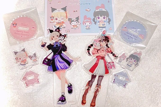 リコリス・リコイル×サンリオキャラクターズ大阪!行って来た!! マイメロとクロミのちさたきげきかわ… ありがとう…可愛すぎる… #リコリコ
