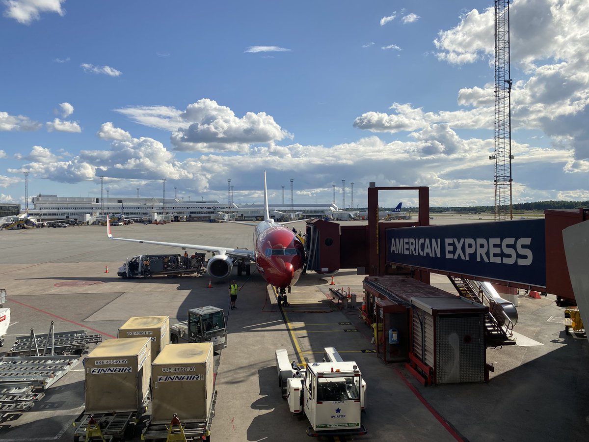 NikodimFoxo's tweet image. And we fly again. @Fly_Norwegian is taking us from ARN - CPH onboard SE-RRO. #FlightLog