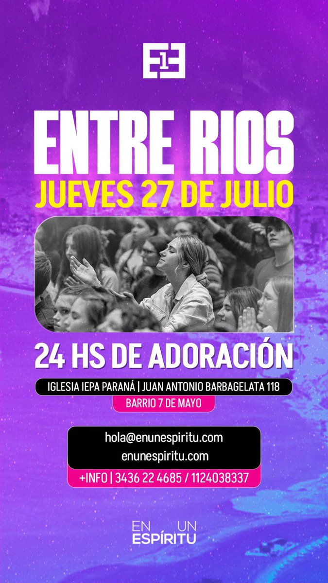 enunespiritu's tweet photo. En Un Espíritu - Entre Ríos https://t.co/yk9WObOVY7