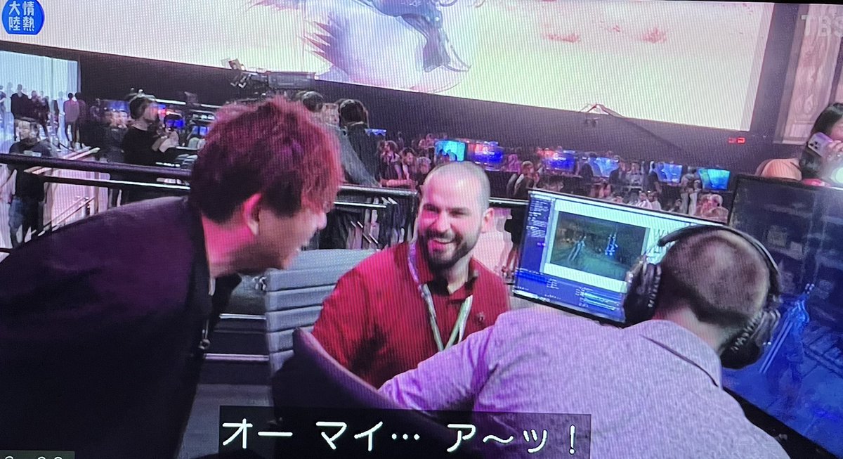 Genki_JPN's tweet photo. Yoshi-P documentary has started on Japanese TV! #FF14 #FF16 https://t.co/QVV21tRXN6
