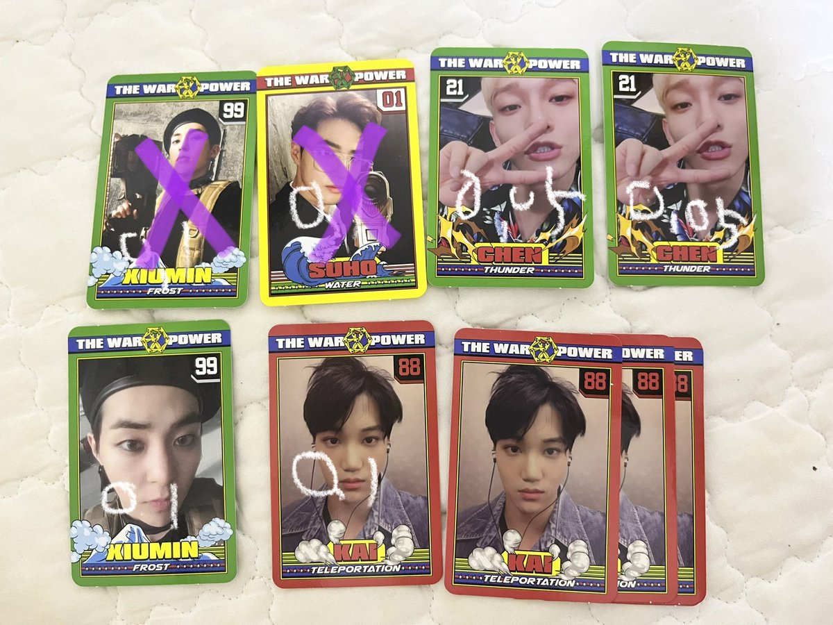 obooaks's tweet photo. 엑소   파워  포카 양도
Dm plz
뎀주세요

#엑소 #양도 #백현 #시우민 #민석 #수호 #준면 #세훈 #카이 #종인 #디오 #경수 #포카
#코코밥 #첸 #종대 #exo https://t.co/7Tk2pKW1hE