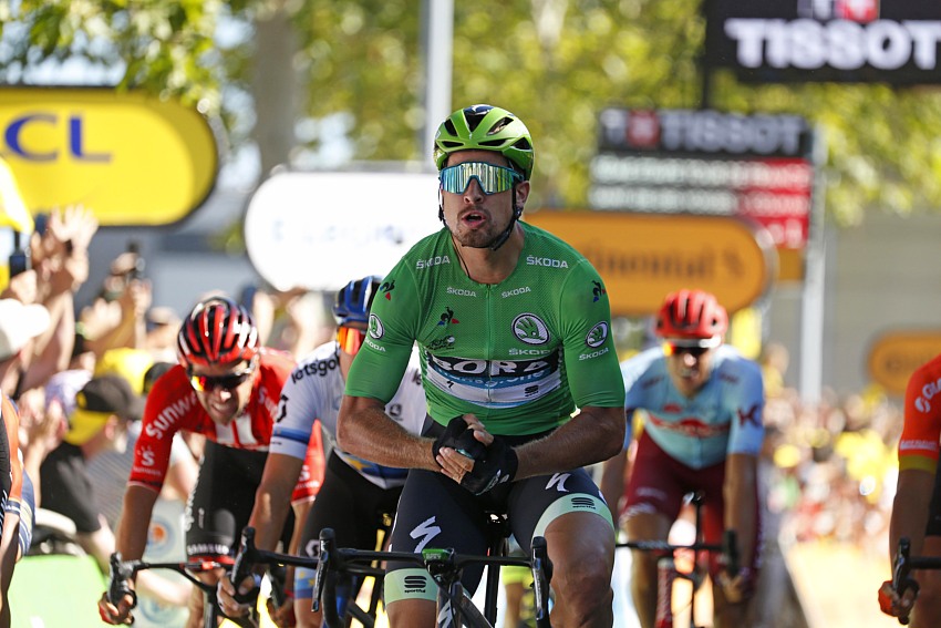 💚💚💚💚💚💚💚

Another legend of the Tour de France rides his last Tour stage today... <a href="/petosagan/">Peter Sagan</a>, the showman, the absolute man in green. Enjoy this last stage Peter!

#TDF2023