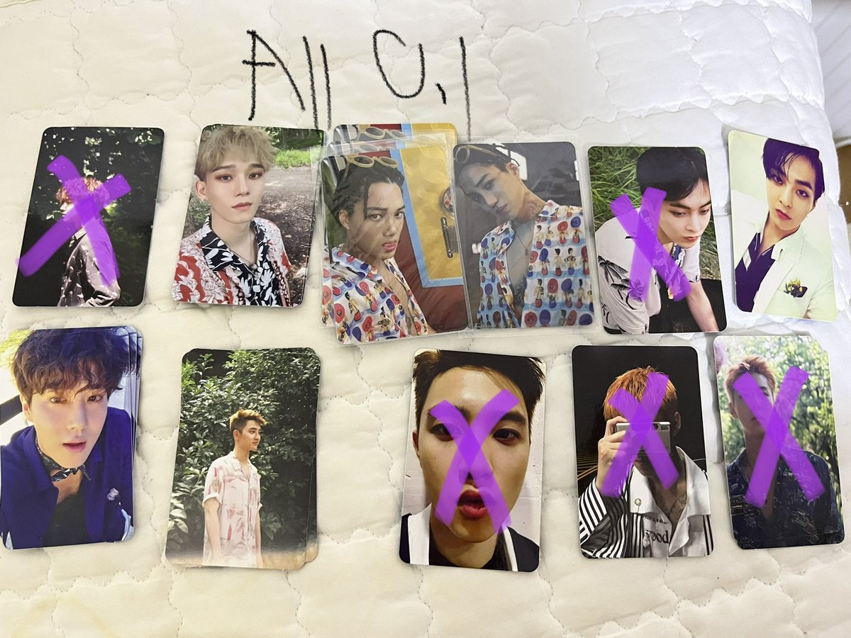 obooaks's tweet photo. 엑소 코코밥 포카 양도
Dm plz
뎀주세요

#엑소 #양도 #백현 #시우민 #민석 #수호 #준면 #세훈 #카이 #종인 #디오 #경수 #포카
#코코밥 #첸 #종대 #exo https://t.co/Ae5INBr1gP