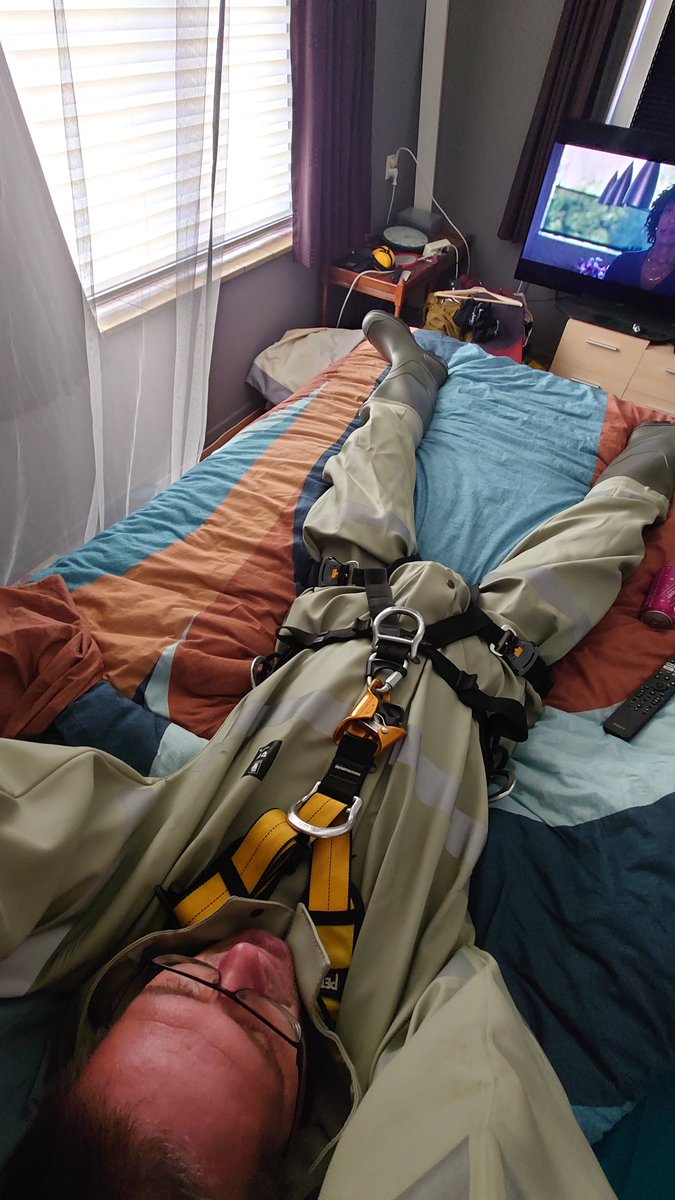 Tazdevilnl1's tweet photo. Relaxing a strapped up Lazy Sunday https://t.co/3xKp5ZqjcN