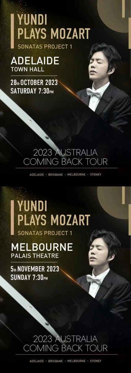 2023 AUSTRALIA COMING BACK TOUR