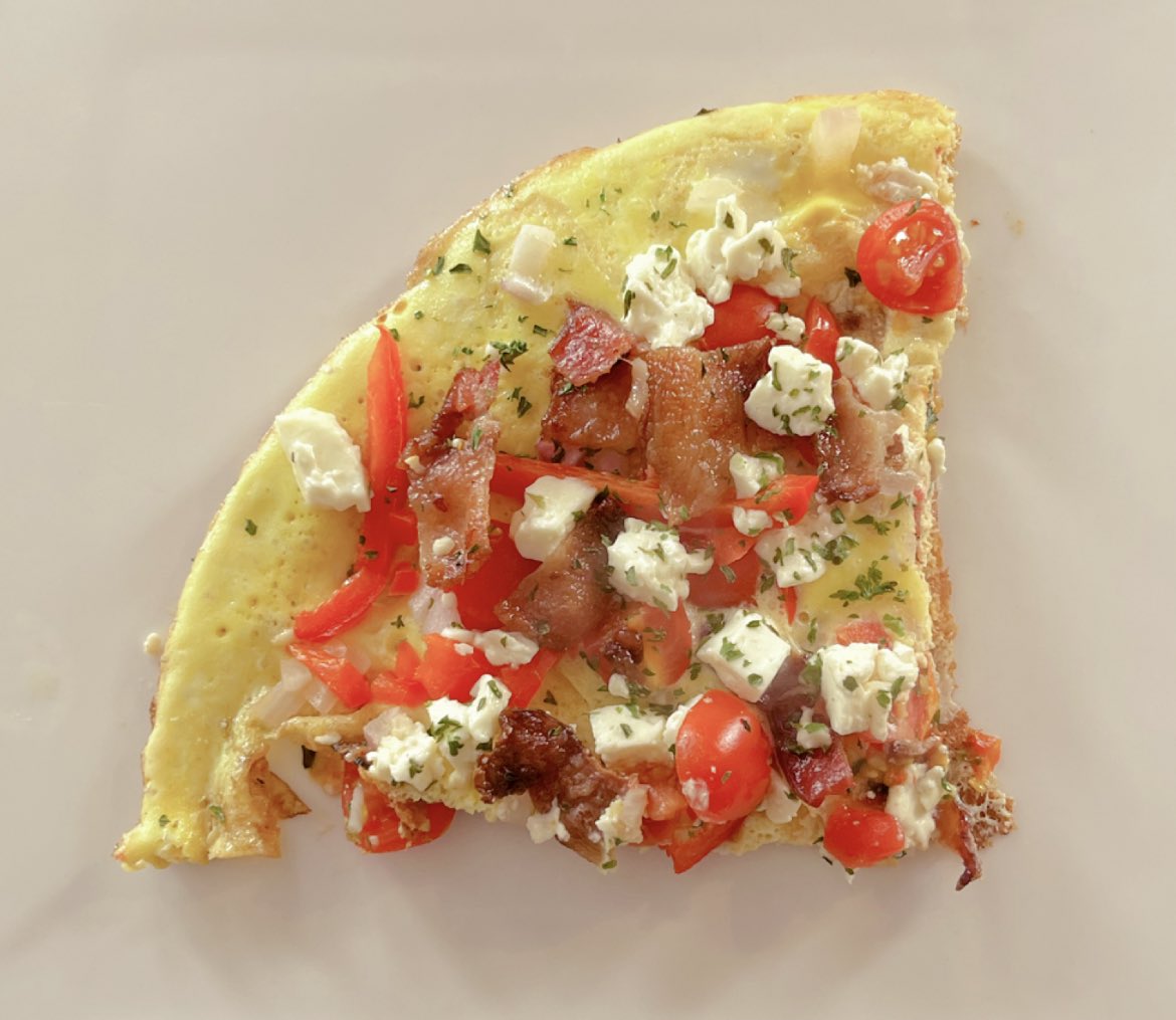 Kitchen_Fiddler's tweet photo. Greek vegetable frittata.

#greek #breakfast #foodie #food #eggs #SundayBrunch #brunch  #cheese @twobigboysblog https://t.co/ossqWY6jsR