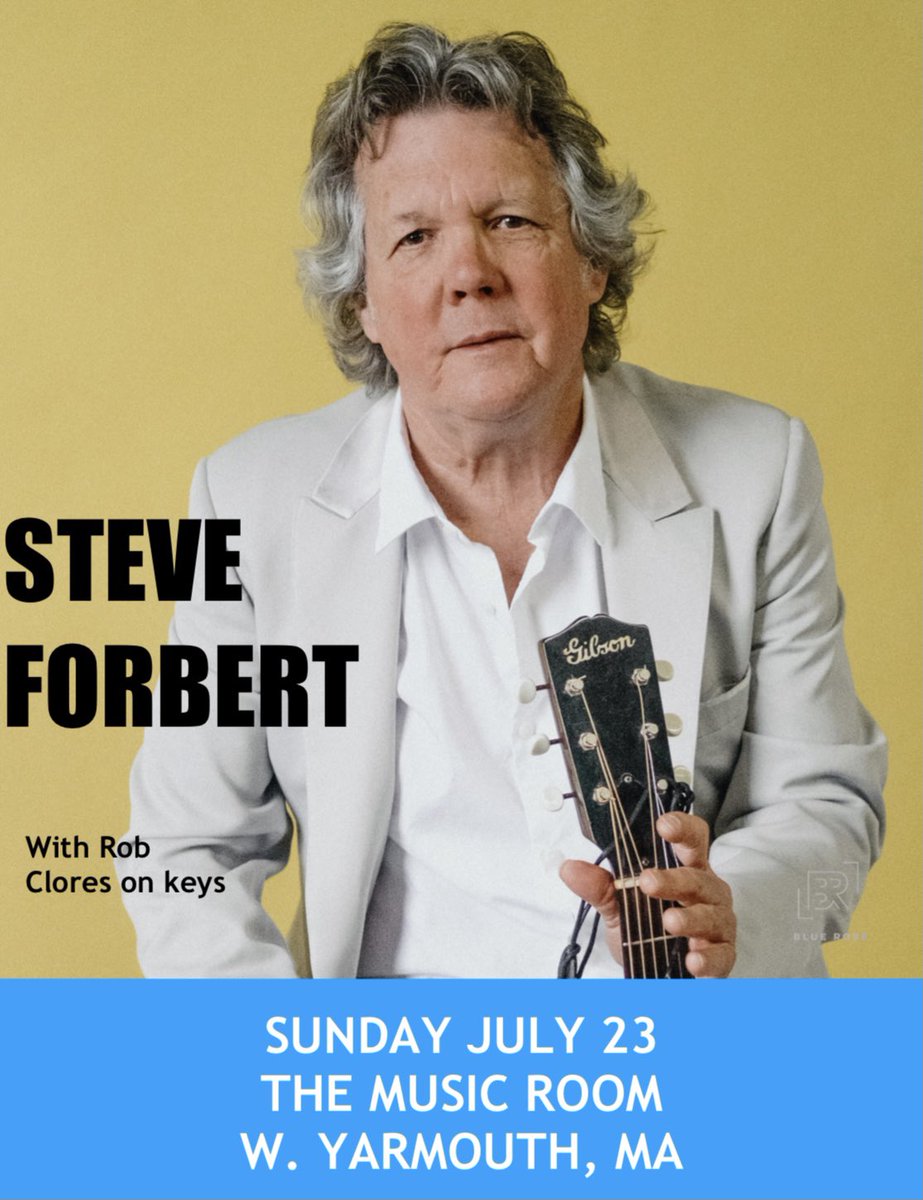 steveforberttwt's tweet photo. TONIGHT! Music Room Cape Cod!
I’ve got two live sets tonight with keyboardist Rob Clores at The Music Room in West Yarmouth, MA. See you there!
1st set is 7:30pm-8:30pm
2nd set is 9pm-10pm
🎟 TICKETS 🎟
7/23 Music Room Cape Cod: https://t.co/1wtdZmN4xu
#musicroomcapecod https://t.co/Z1qNHEb5jV