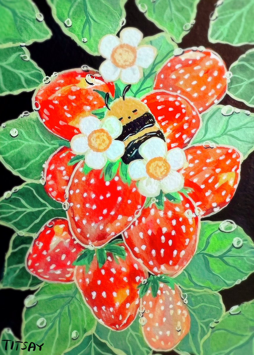 titsay's tweet image. don't feel guilty for resting, little bee