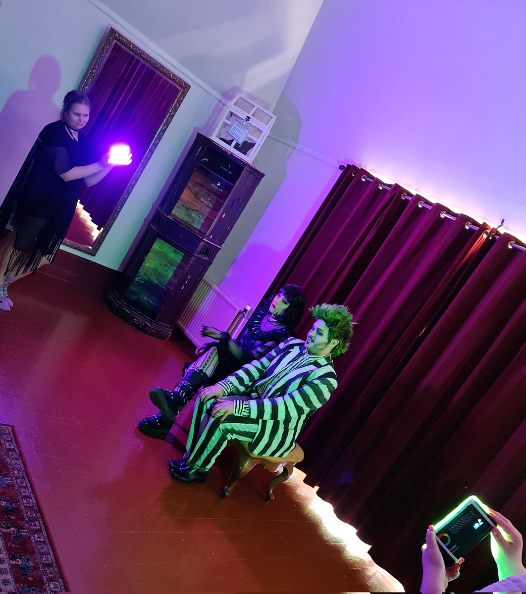 Värivaloilla leikkimistä 
#pkscmeriharju