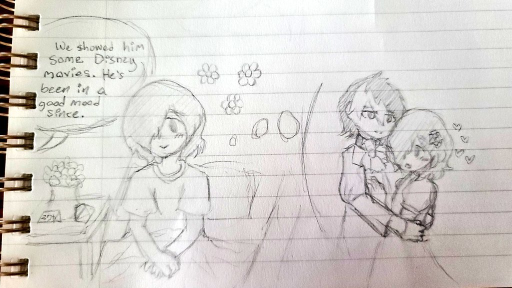 I think he has the mental image of Jin as his prince very often...