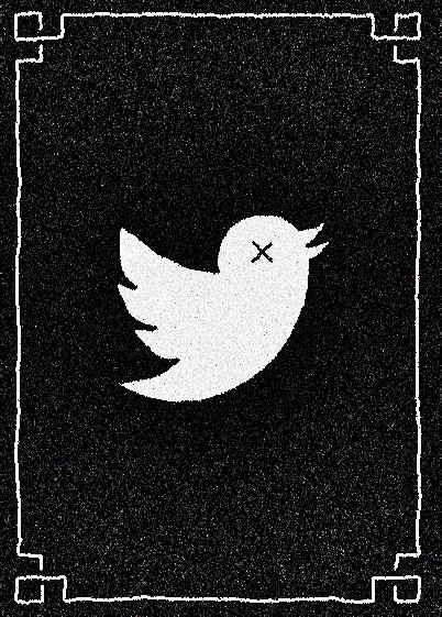 my x brand proposal for <a href="/elonmusk/">Elon Musk</a> 

thesis is simple

retain some visual equity by using the birb from the original, add an "x" and fancy art deco frame, and pixel perfect noise, and black theme by default...

a complete new "status" quo