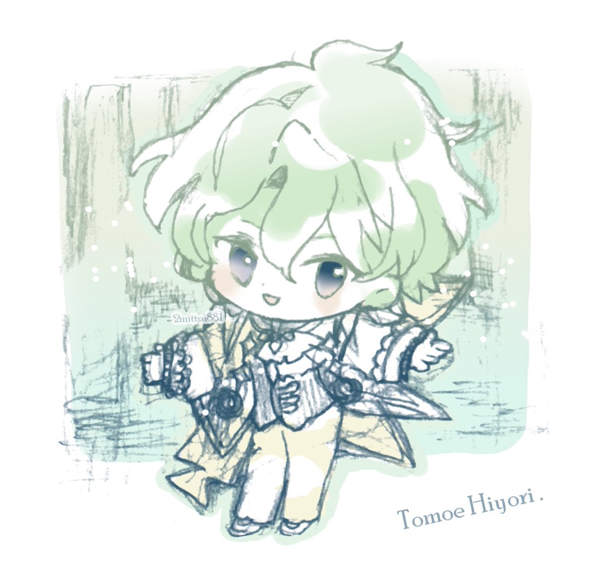 ヒヨリ「 おめでとうございます いいヒヨリ!   #たんたかさん劇場 #巴日和生誕祭20」|Dゆたかのイラスト
