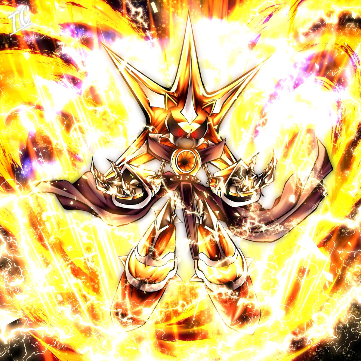 THE FINALE] (Fight To The Death Against The Original) Neo Metal Sonic \u003e Super  Neo Metal #DBLegends #SonicTheHedgehog, image size:1200x1200