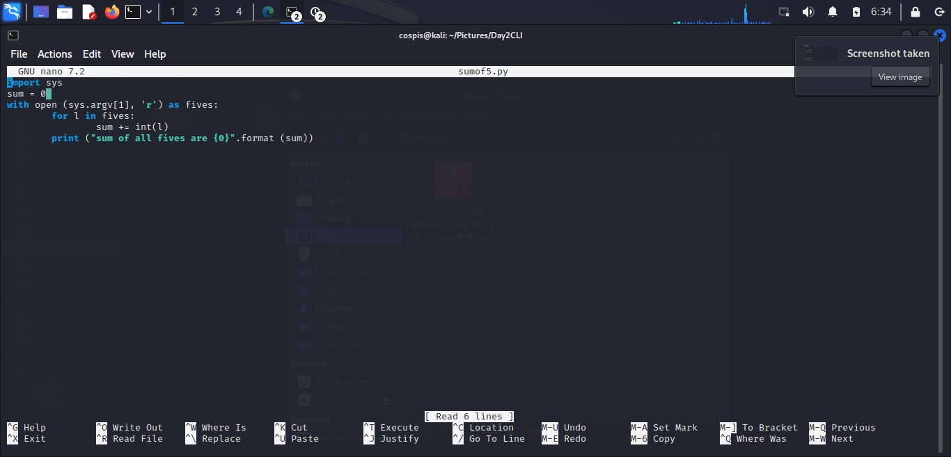 Qozim Idris on Twitter "🚀Day 2 30Days CLI Challenge 🚀 Today, I created