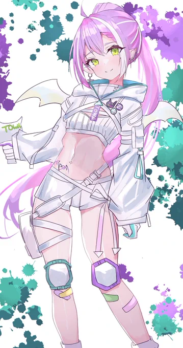トワ様新衣装かわいい ~! TMT #常闇トワ新衣装 #TOWART