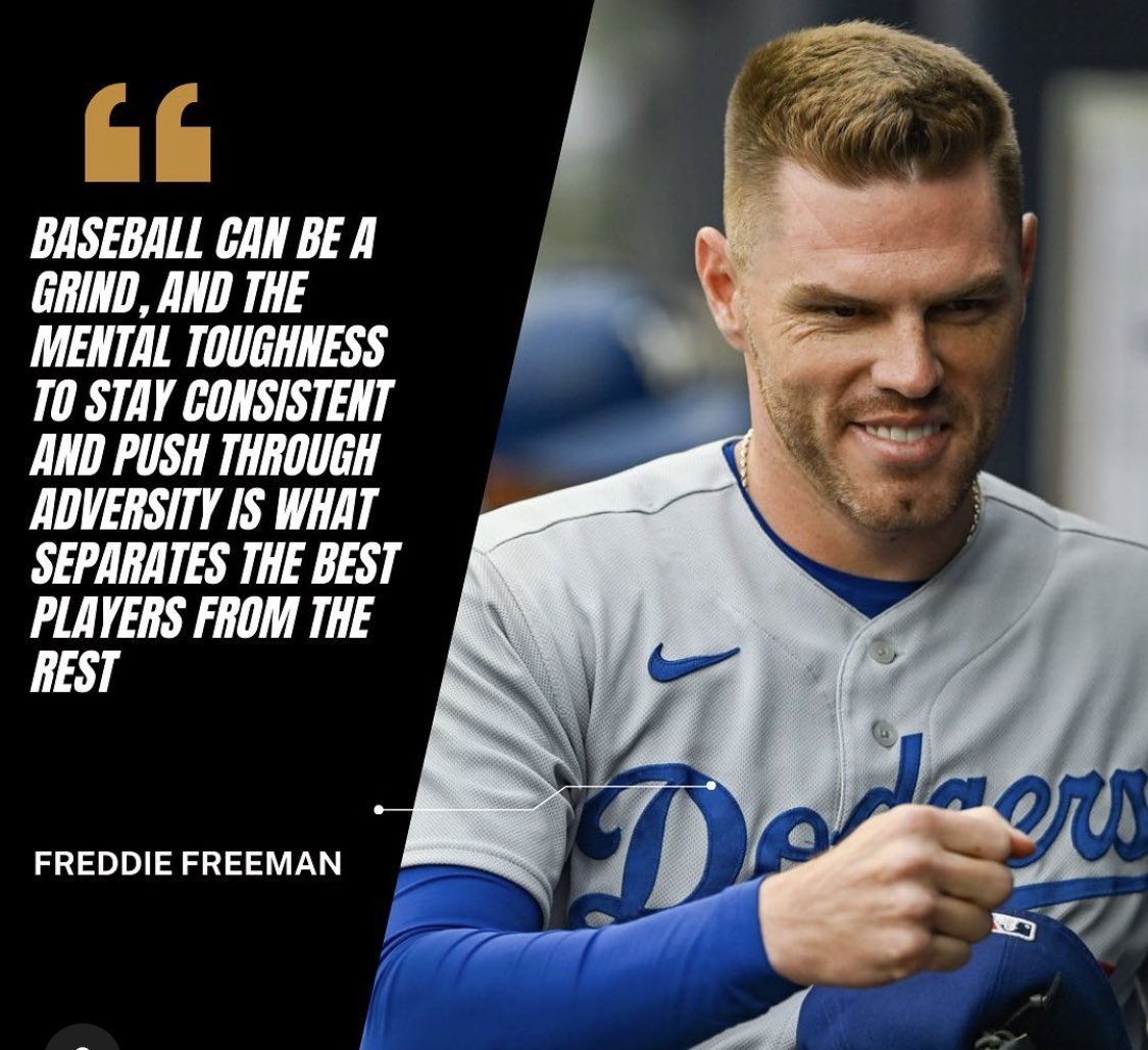 Baseball and softball! What you focus on will either break you or keep you consistent. Stay focused on the right things in your process and good things will happen, everything else is a distraction!