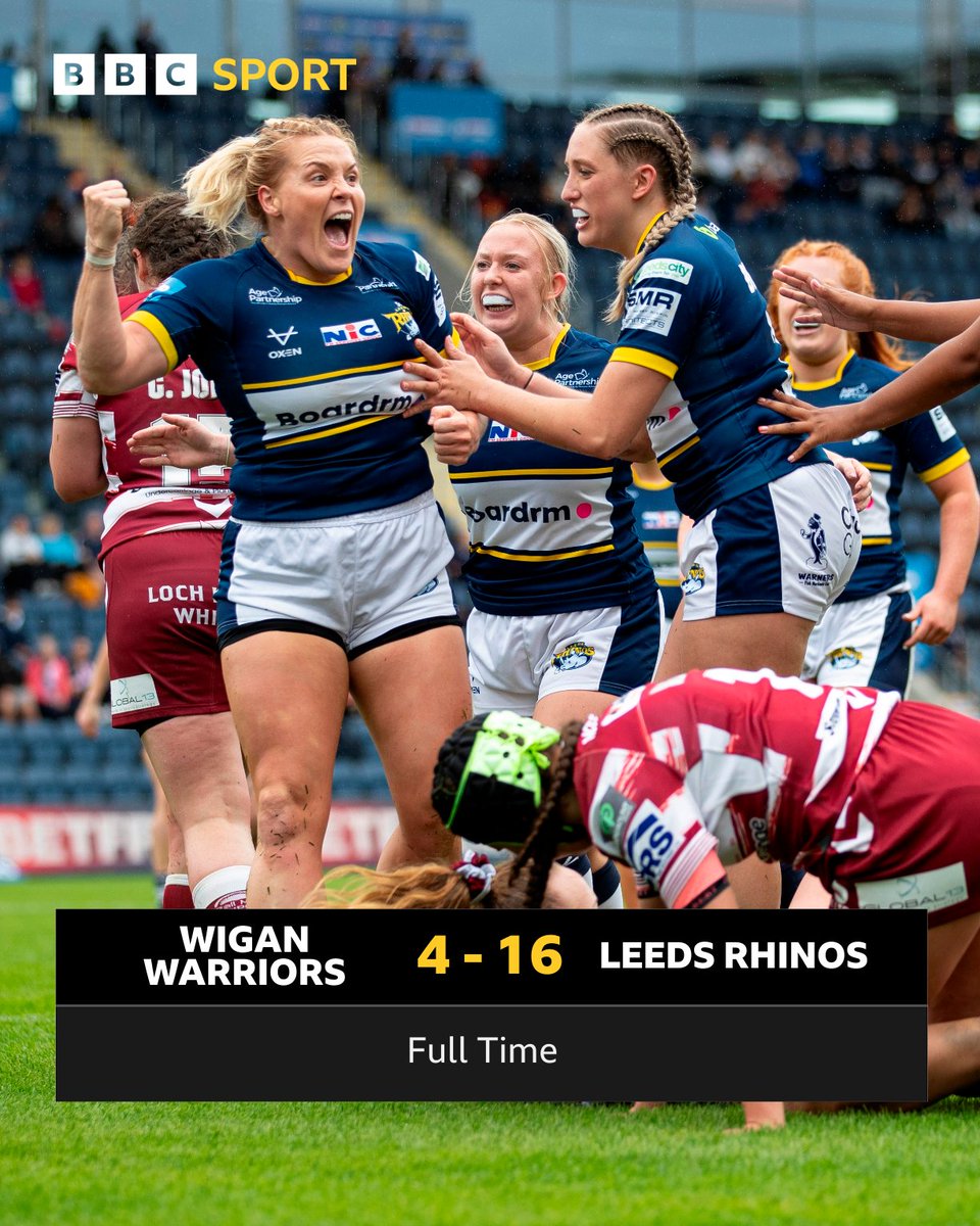 Leeds Rhinos will meet St Helens in the Women's Challenge Cup final at Wembley! #BBCRugbyLeague #ChallengeCup