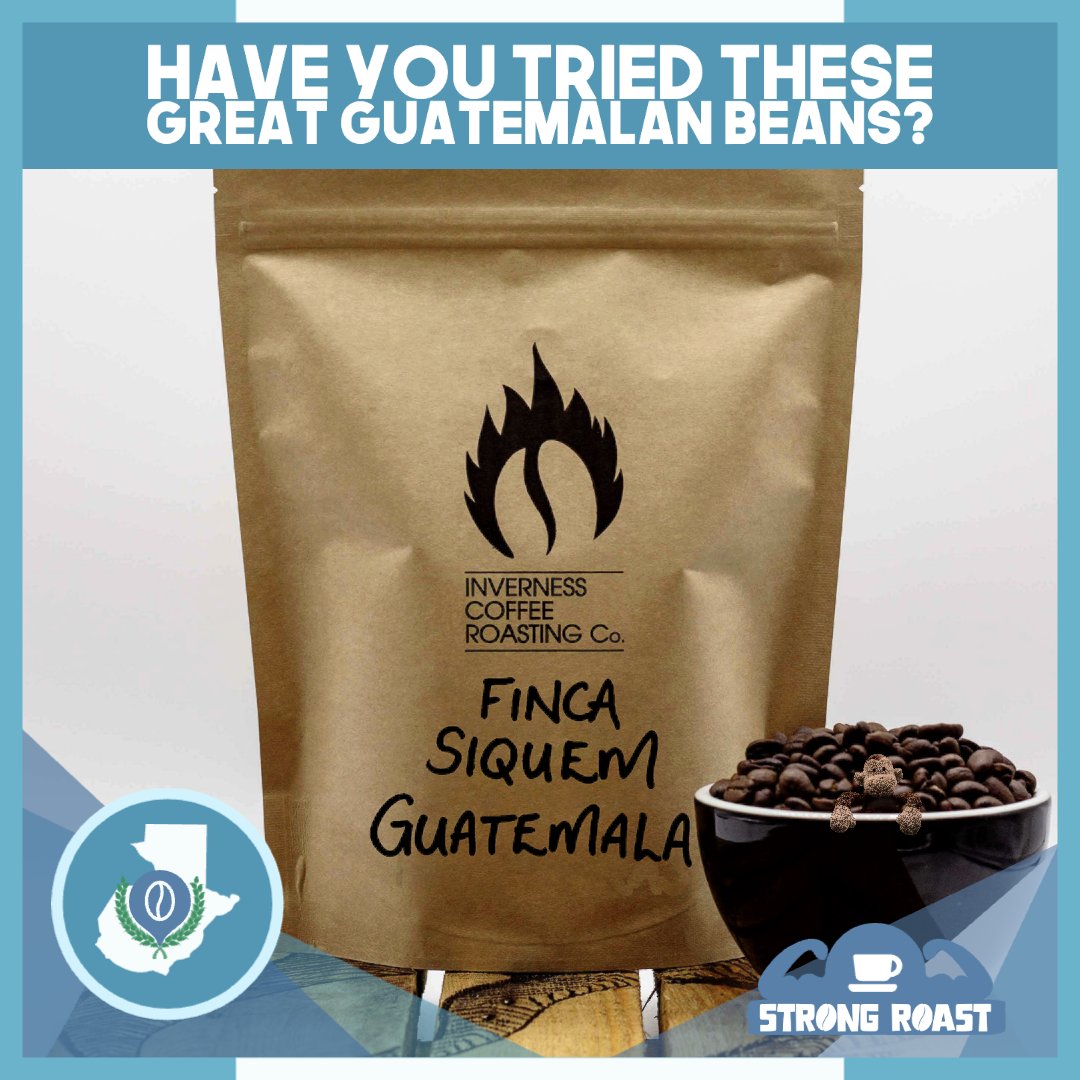 ☕️ Happy Sunday you wonderful coffee people! ☕

T️eam Bean have recently been roasting up another great Guatemala coffee, now available on our website 🤓

invernesscoffeeroasting.co.uk/products/finca…

#invernesscoffeeco #coffeeroasters #coffeeshop #coffee #newbeans #guatemala #finca #siquem