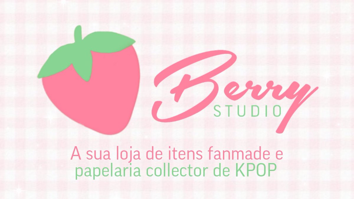 berrystudio_'s tweet photo. 🍓;; Sejam muito bem vindes a Berry Studio, sua escolha em itens de KPOP fanmade e de papelaria fofa dedicada a collectors! 💚

              — INAUGURAÇÃO EM BREVE — https://t.co/glynoT6tzc