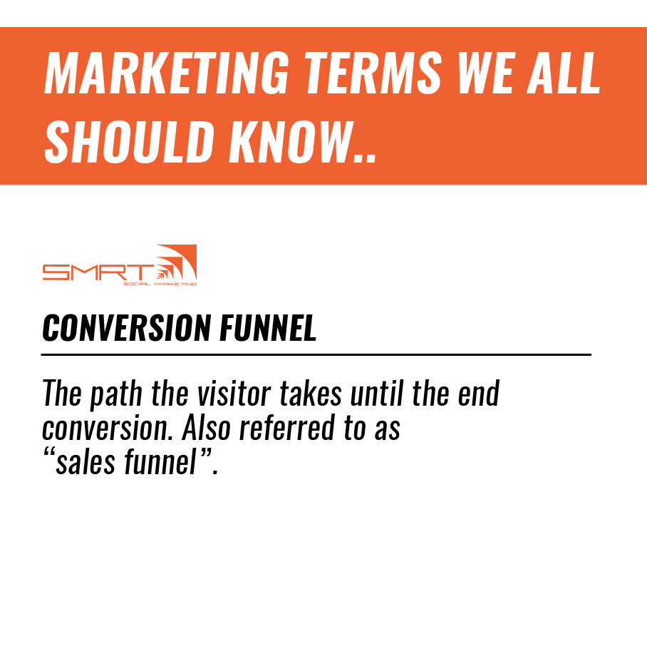 smrt_social's tweet image. Here's a marketing term we should all know: Conversion Funnel
#conversionfunnel #marketing #socialmediamarketing