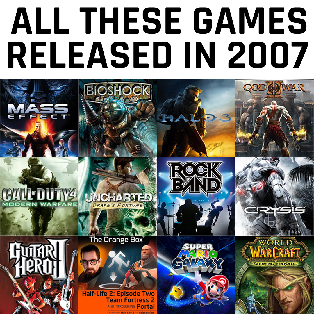GameStop on Twitter "It's crazy to think so many iconic games were released all within the same