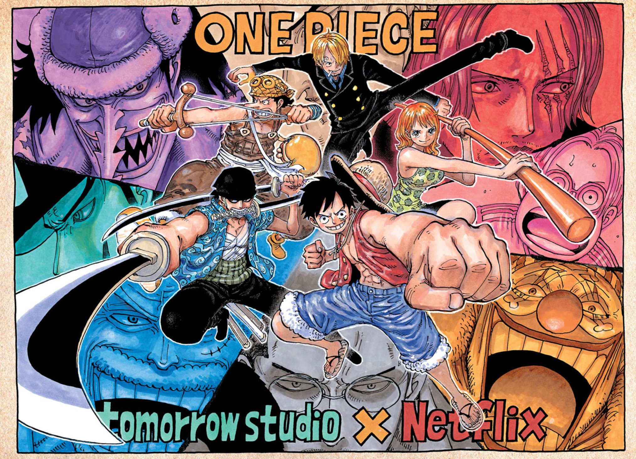 Artur Library of Ohara on Twitter "Color Spread by Oda to promote