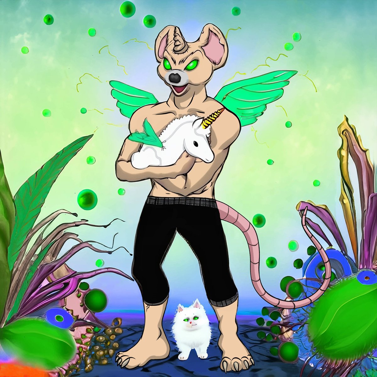 We had a lot of fun creating a Green Wings SpaceRatZ for generation 3!  

Many thanks to <a href="/SpaceRatZNFT/">Space RatZ NFT 🌱 🍊</a>!

mintgarden.io/nfts/-spacerat…
