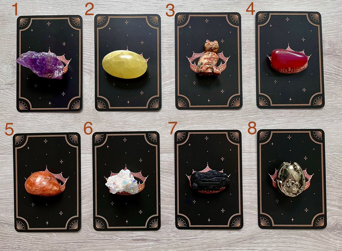 ✨ Pick a Crystal / Card ✨ A message meant to find you 🎯📨 ✩ Comment your # choice ✩ Retweets appreciated ✩ I will ✨like✨ your comment when I have posted the reveals! 🧡🌷