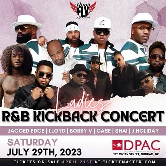 #Durham #Raleigh are you ready for the #LadiesRnBKickback with @kingjholiday @official_je #bobbyv <a href="/Lloyd_YG/">Lloyd</a>   @shai90sofficial and #Case at the <a href="/dpacnc/">dpacnc</a> ⁉️
🖤 This will be a night to remember. Head to ticketmaster.com before the tickets are GONE!!
#RNB  #JHOLIDAY #RDU #RDU