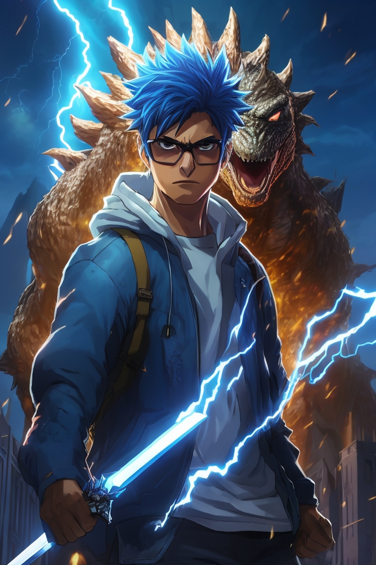 nishfoshizzle's tweet photo. Giving Leonardo AI a shot with a combined render of both my @KaijuKingz and @Azuki elemental. How'd I do for a newbie?

Yes, the sword messed up 😂 https://t.co/6RvYwyOMoO