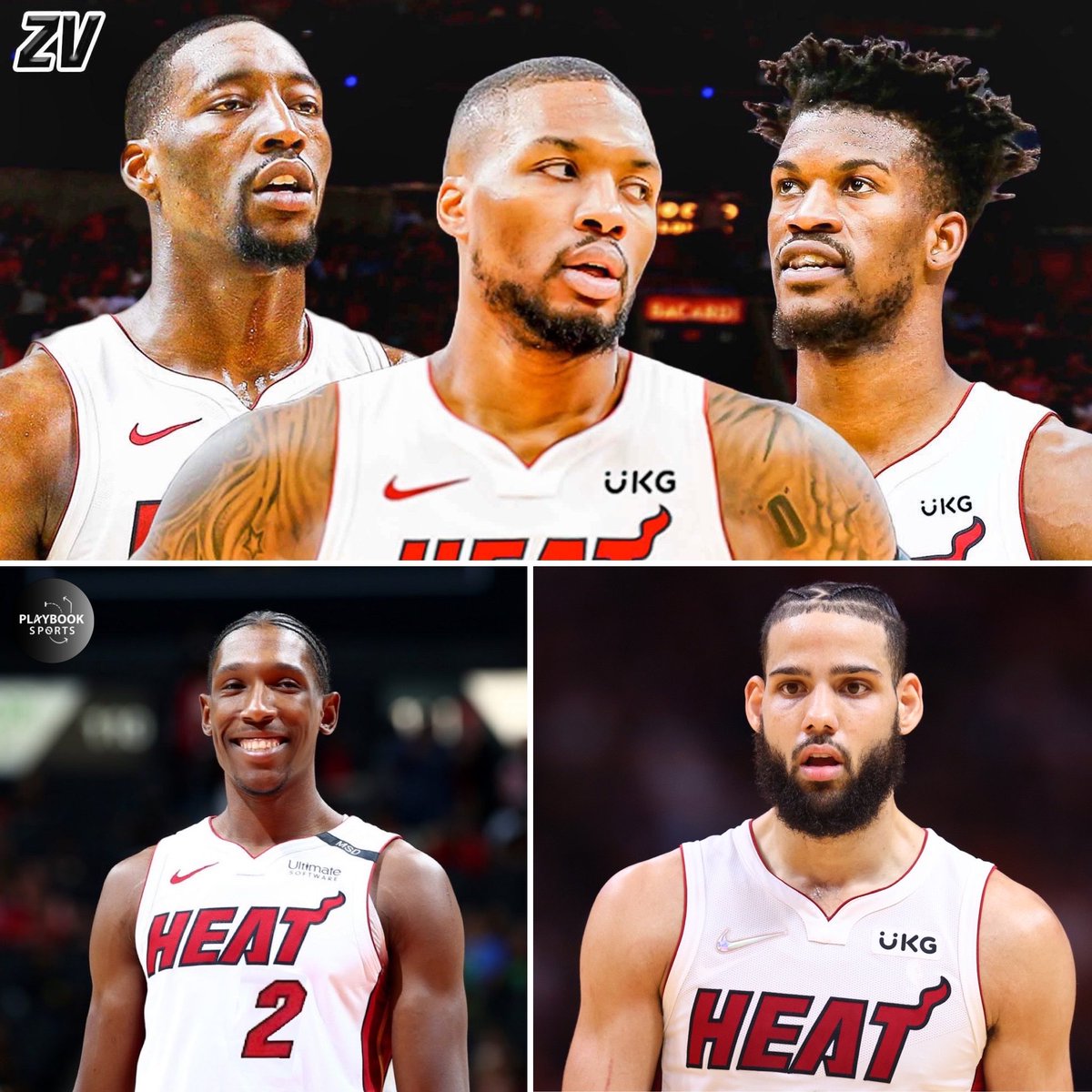 RT @PlaybookSN: How many games is this Miami Heat starting lineup winning? https://t.co/x0RyHZ9K9J
