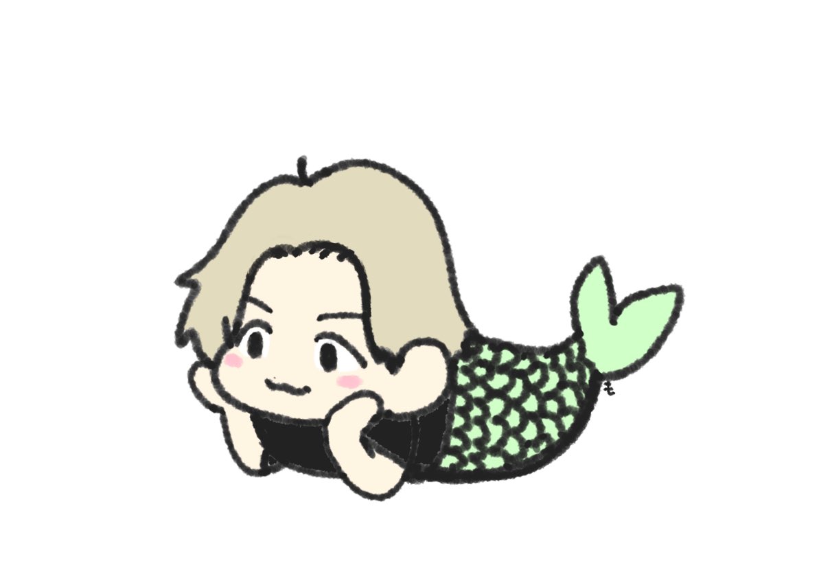 do_mkm_do's tweet photo. little mermaihyun🐶🐟 https://t.co/CI0grjsPIS