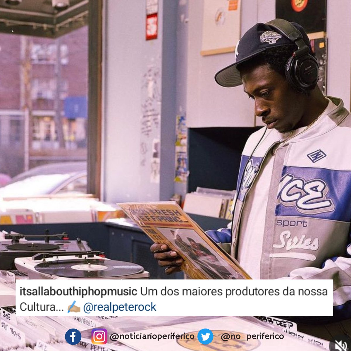 no_periferico's tweet image. ✍🏽: itsallabouthiphopmusic 

@PeteRock 🙏🏾

#vinil #peterock #produtor #producer #hiphop #rap #hiphop50thanniversary