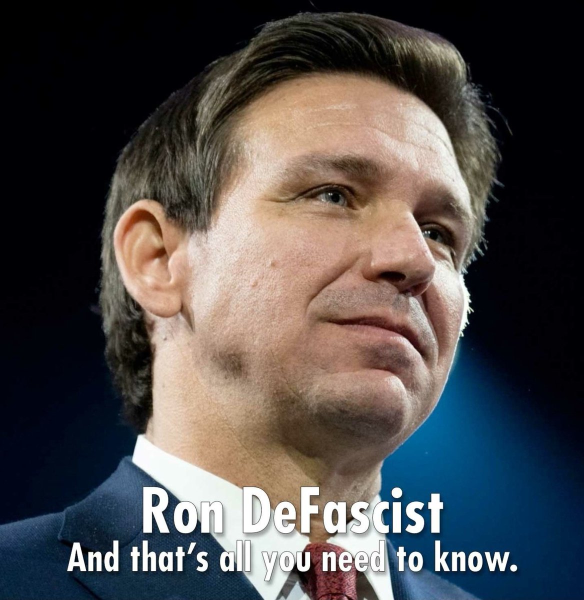 HinderTrump's tweet photo. @AmandiOnAir @MeidasTouch @GovRonDeSantis He should RESIGN as my #FlopGov  #RecallRon #DeFascist https://t.co/s4dkJ1WPNQ