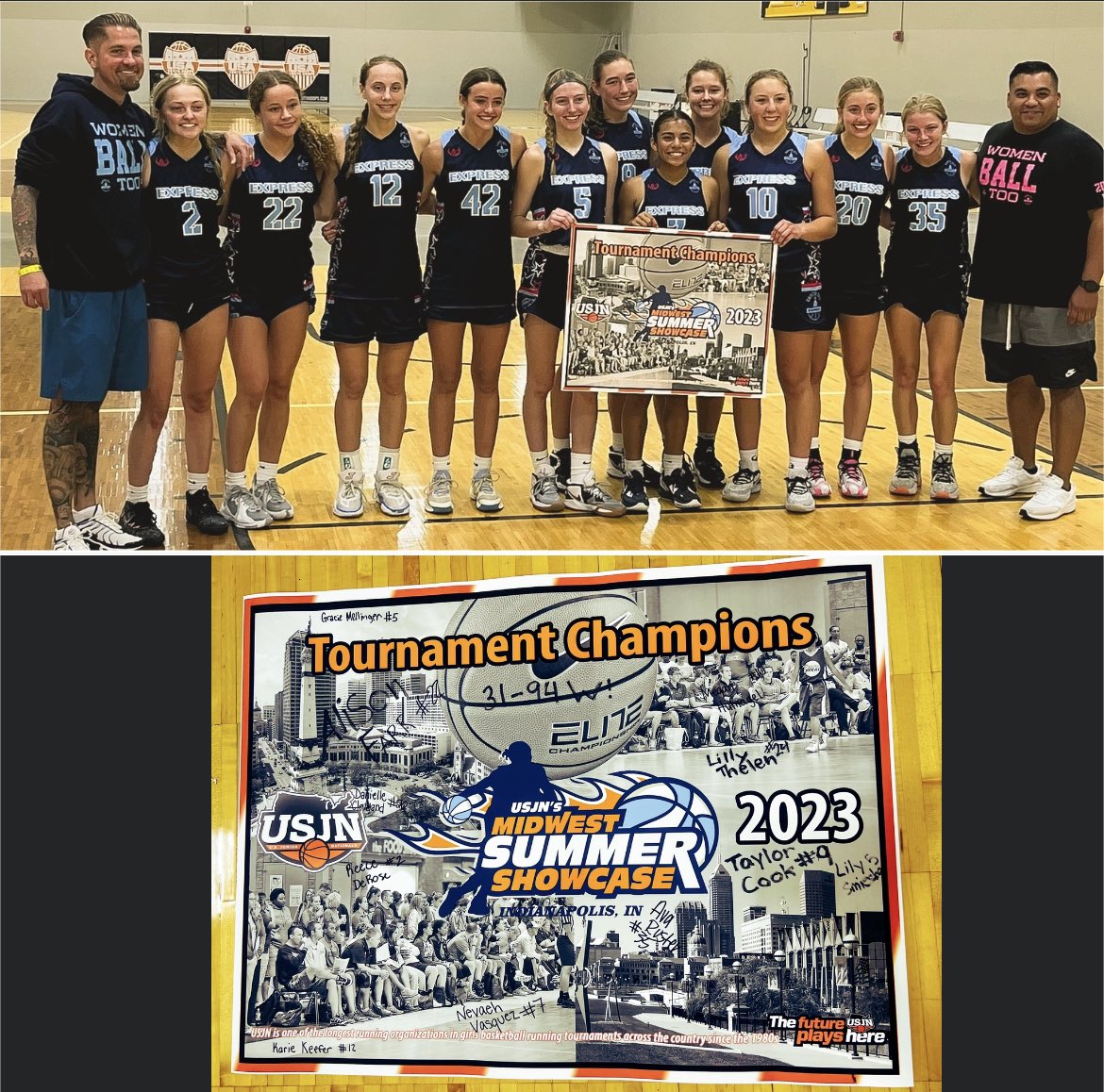 Coach DeRose (@coach_derose) on Twitter photo 💪🏻 Finished our season 5-0 at the <a href="/USJN/">USJN</a> Midwest Summer Showcase with this ⭐️special ⭐️ group of talented <a href="/CapitolCityExpr/">Capitol City Express</a> ballers! 🏀 <a href="/reece_derose/">Reece DeRose</a> <a href="/AlisonFarr2025/">Alison Farr</a> <a href="/Kariekeefer6/">Karie keefer</a> <a href="/LillyThelen/">Lilly Thelen</a> <a href="/graciemellinger/">Gracie Mellinger</a> <a href="/nevaeh_vasquez7/">Nevaeh Vasquez</a> <a href="/l_smieska/">Lily Smieska</a> <a href="/ruster_ava/">Ava Ruster</a> <a href="/MichHSBball/">Mich HS Bball</a> <a href="/PGHMichigan/">Prep Girls Hoops Michigan</a> 💪🏻 Finished our season 5-0 at the <a href="/USJN/">USJN</a> Midwest Summer Showcase with this ⭐️special ⭐️ group of talented <a href="/CapitolCityExpr/">Capitol City Express</a> ballers! 🏀 <a href="/reece_derose/">Reece DeRose</a> <a href="/AlisonFarr2025/">Alison Farr</a> <a href="/Kariekeefer6/">Karie keefer</a> <a href="/LillyThelen/">Lilly Thelen</a> <a href="/graciemellinger/">Gracie Mellinger</a> <a href="/nevaeh_vasquez7/">Nevaeh Vasquez</a> <a href="/l_smieska/">Lily Smieska</a> <a href="/ruster_ava/">Ava Ruster</a> <a href="/MichHSBball/">Mich HS Bball</a> <a href="/PGHMichigan/">Prep Girls Hoops Michigan</a>