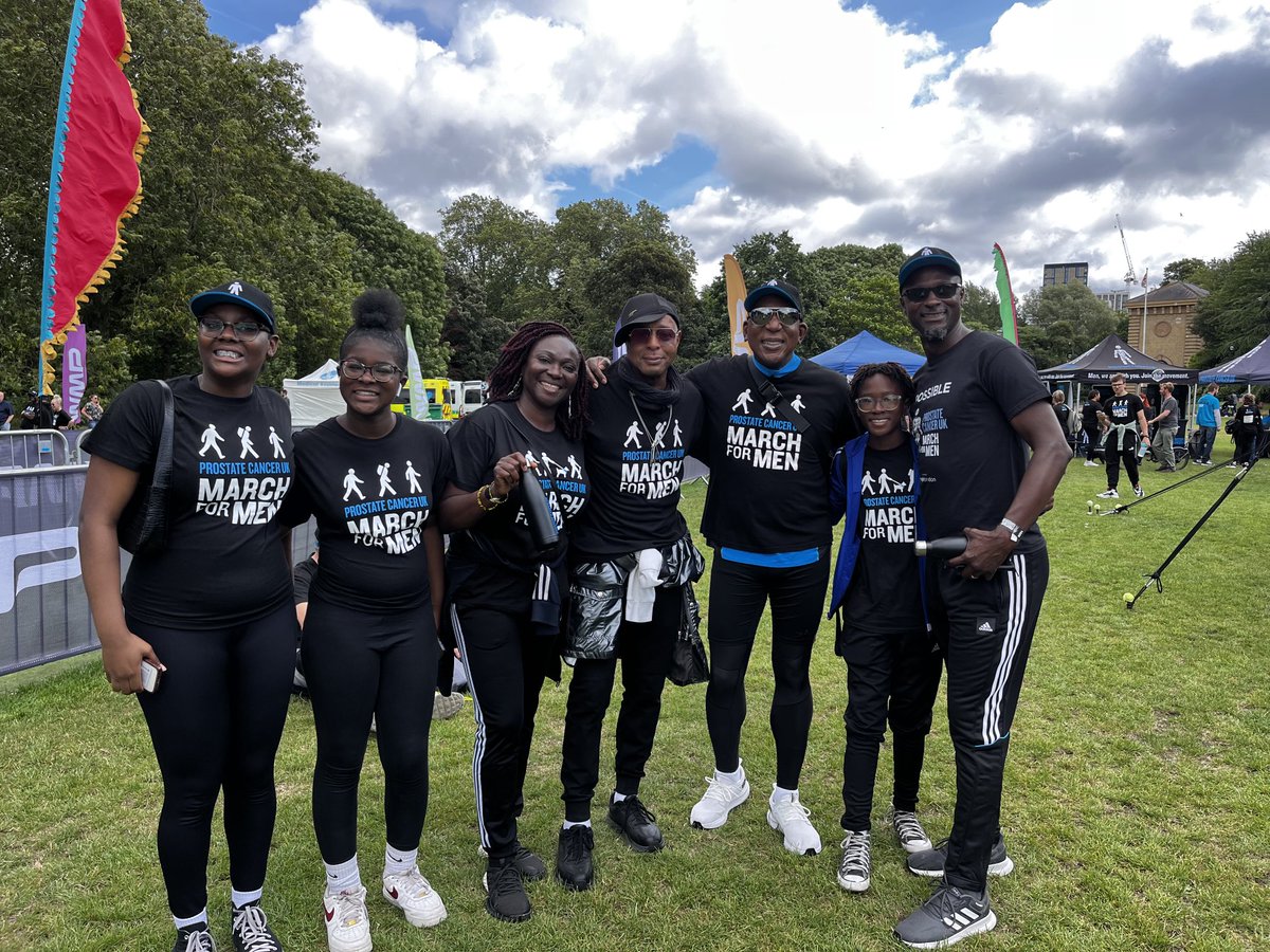 With ⁦@colinmcfarlane⁩ at #marchformen in aid of ⁦@ProstateUK⁩ today