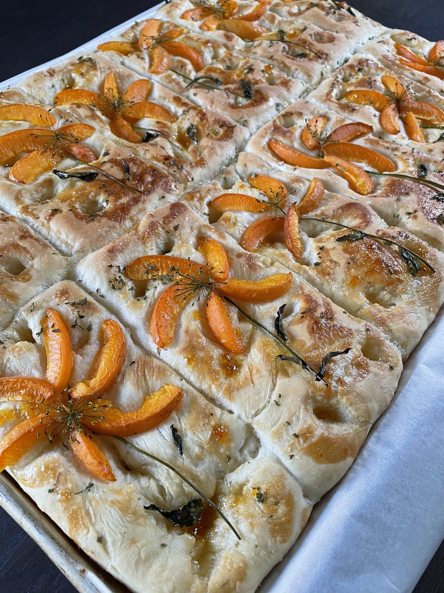 joandsue's tweet image. Third place winner (Apricot Herb Focaccia). My Apricot Fritters didn’t place. #apricotfestival #lillooet #bakingcompetition Overall 6/7 of my entries won a prize and B won a prize too! So excited and feeling very grateful ♥️♥️♥️♥️