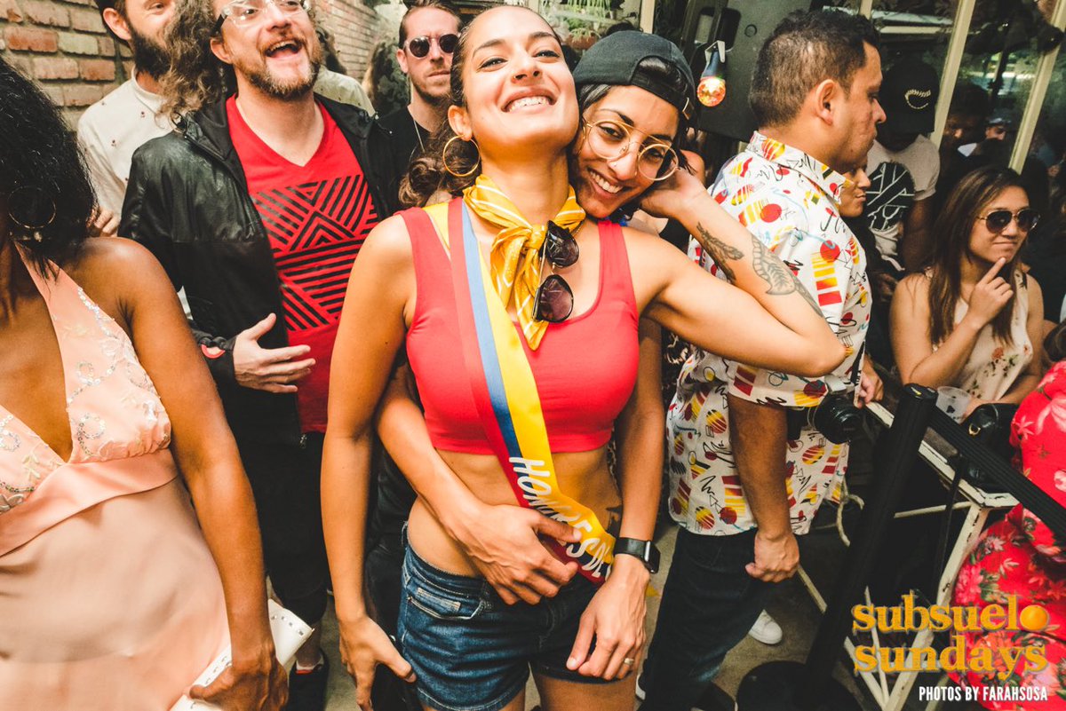 elcanyonazo's tweet photo. Today @SubsueloCrew celebrating COLOMBIA 🇨🇴 cumbia, salsa, gaita, tambor +++++ @CanaRumBarLA 

📸 @farahsosa https://t.co/WlsvSINh6g